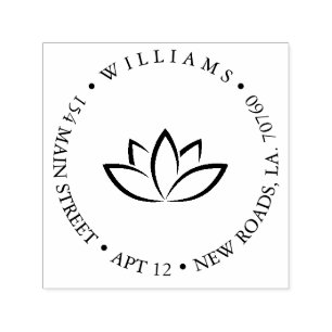 Lotus Rücksendeadresse Permastempel