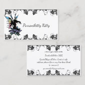 Lotus-Schatten-Fee Visitenkarte (Vorne/Hinten)