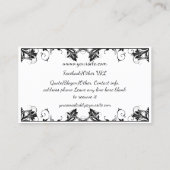 Lotus-Schatten-Fee Visitenkarte (Rückseite)