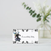 Lotus-Schatten-Fee Visitenkarte (Stehend Vorderseite)