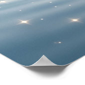 Lotus-Schwan-Dawn-See Poster (Ecke)