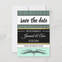 Lotus Scroll & Streifen - Goldfolie