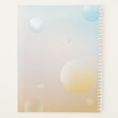 Lotus Serenity Hardcover Daily Planner Planer (Rückseite)