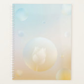 Lotus Serenity Hardcover Daily Planner Planer (Vorderseite)
