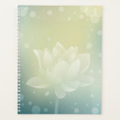 Lotus Serenity Hardcover Tagesplaner Planer (Vorderseite)