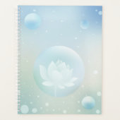 Lotus Serenity Hardcover Tagesplaner Planer (Vorderseite)