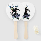 Lotus Shadow Fairy Fächer (Vorne und Hinten)