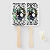 Lotus Shadow Fairy Fächer (Vorne und Hinten)