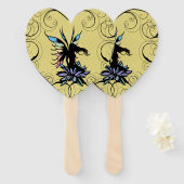 Lotus Shadow Fairy Fächer (Vorne und Hinten)