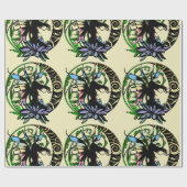 Lotus Shadow Fairy Geschenkpapier (Flach)