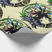 Lotus Shadow Fairy Geschenkpapier (Ecke)