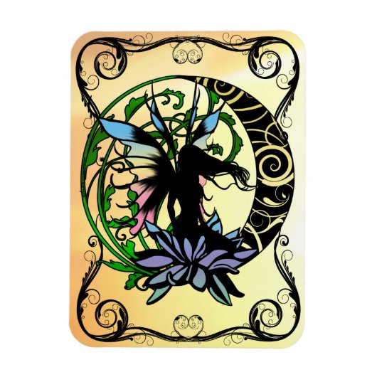 Lotus Shadow Fairy Magnet (Vertikal)