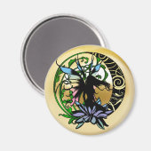 Lotus Shadow Fairy Magnet (Vorderseite/Rückseite)