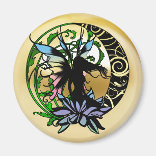 Lotus Shadow Fairy Magnet