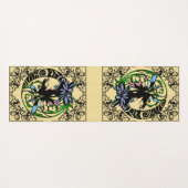 Lotus Shadow Fairy Yogamatte (Rückseite (Horizontal))