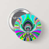 LOTUS (Sie können das Wort ändern) Button (Vorne & Hinten)