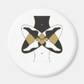 Lotus-Sitzplatz Magnet (Vorne)