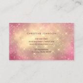 Lotus skincare und ästhetischen visitenkarte (Rückseite)