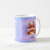 Lotus Sock Monkey Tasse (VorderseiteRechts)