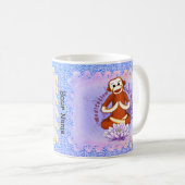 Lotus Sock Monkey Tasse (VorderseiteRechts)