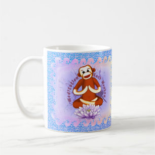 Lotus-Socken-Affe-Tasse Kaffeetasse
