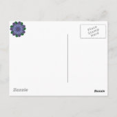 Lotus Star Postkarte (Rückseite)