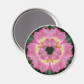 Lotus Sternexplosion Magnet (Vorderseite/Rückseite)