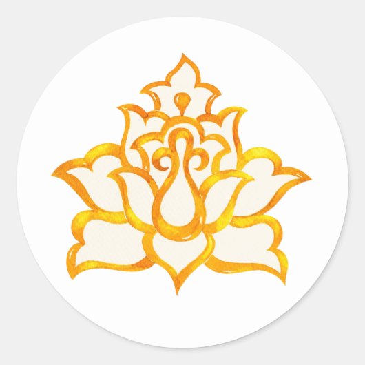 Lotus Sticker (Vorderseite)