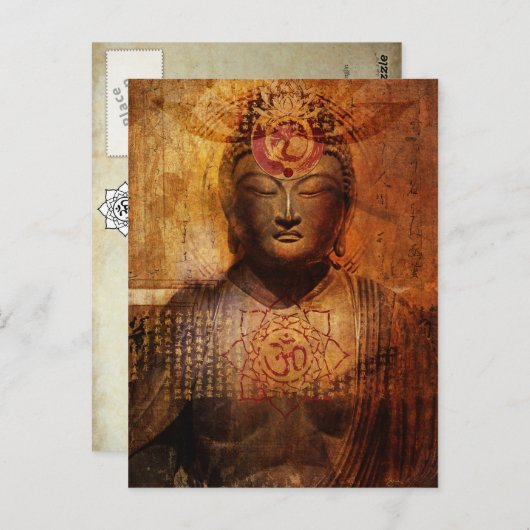 Lotus Sutra Postcard Postkarte (Vorne/Hinten)