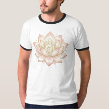 Lotus-Symbol-Altes-Wissen-Grafik-T-Shirt