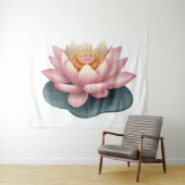 Lotus Tapestry Wandteppich (Beispiel (Horizontal))
