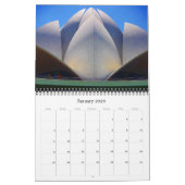 Lotus temple 2025 kalender (Jan 2026)