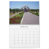 Lotus temple 2025 kalender (Jan 2026)