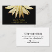Lotus - The Restaurant Visitenkarte (Vorne/Hinten)
