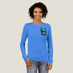 Lotus türkis Mondlicht Tri-Blend Shirt