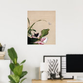 Lotus und Arrowhead Fine Art Poster (Heimbüro)