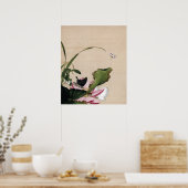 Lotus und Arrowhead Fine Art Poster (Küche)