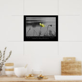 Lotus und Dragonfets Motivierend Poster (Küche)