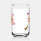 Lotus und Grasshopper Dosenglas (Links)
