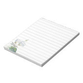 Lotus und Libelle Notizblock (Rotiert)