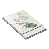 Lotus und Libelle Notizblock (Rechte Seite)