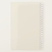 Lotus und Libelle Planer (Rückseite)