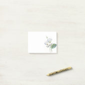 Lotus und Libelle Post-it Klebezettel (Auf Schreibtisch)