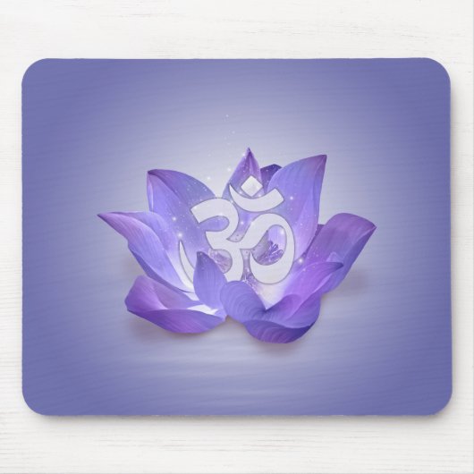 Lotus und OM-Symbol Mousepad (Vorne)