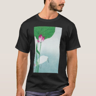 Lotus und White Heron, Koson, Ukiyo-e T-Shirt