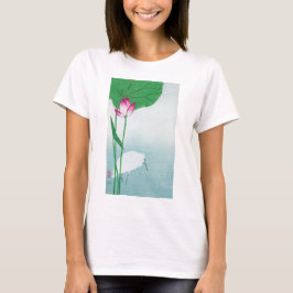Lotus und White Heron, Koson, Ukiyo-e T-Shirt