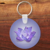 Lotus und Yin Yang Schlüsselanhänger (Vorderseite)