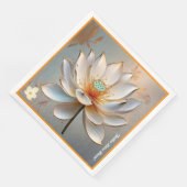 ‚Lotus Unfold‘ Serviette (Ecke)