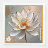 ‚Lotus Unfold‘ Serviette (Vorderseite)