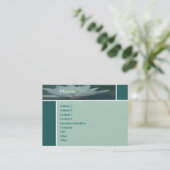 Lotus Visitenkarte (Stehend Vorderseite)